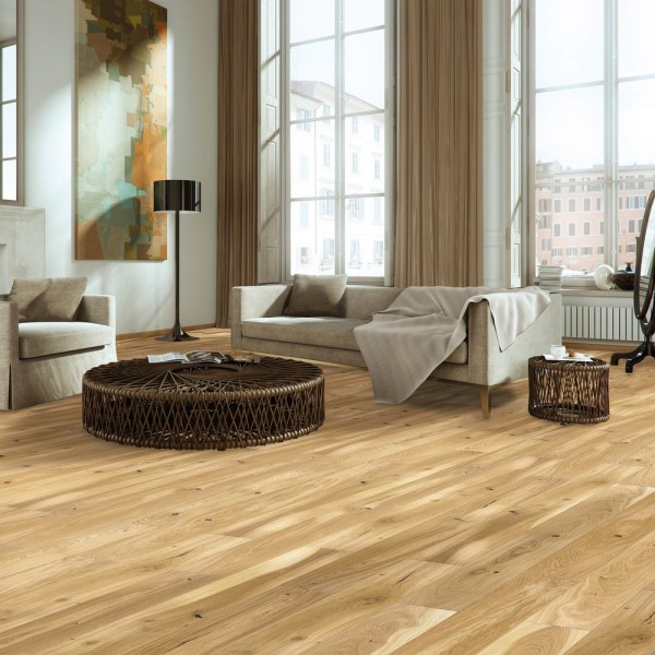 Norske Oak Marstrand Lacquered Engineered Wood Flooring 