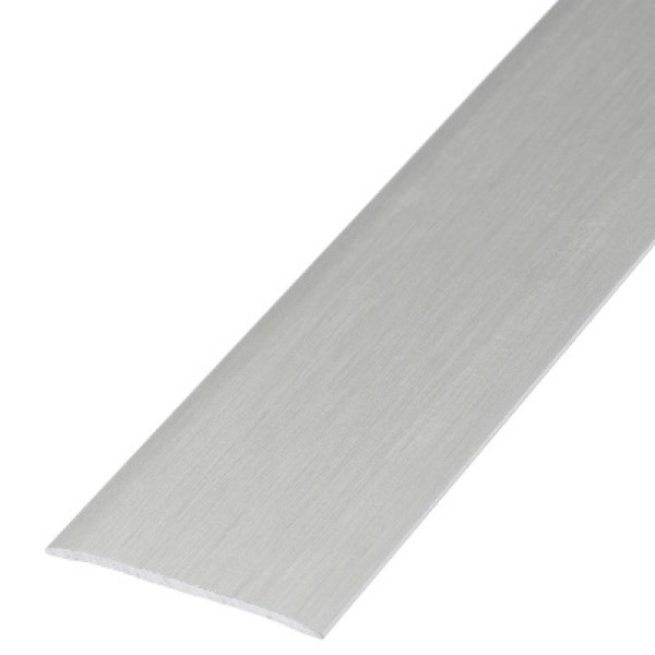 Brushed Aluminium Flat Self Adhesive Vinyl Door Bar 900mm