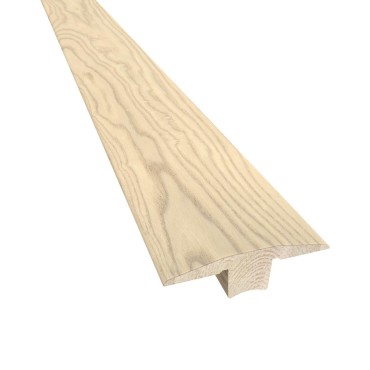 Kahrs Solid Ash Satin Lacquer T-Section 2400mm