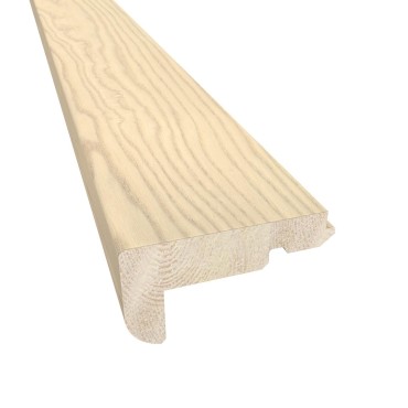Kahrs Solid Ash Stairnose Satin Lacquer 1200mm