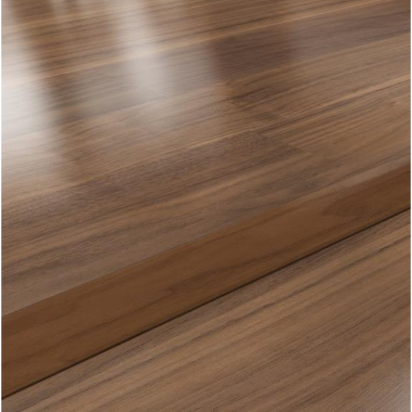Kahrs Solid Walnut Satin Lacquer T-Section 12mm 2400mm