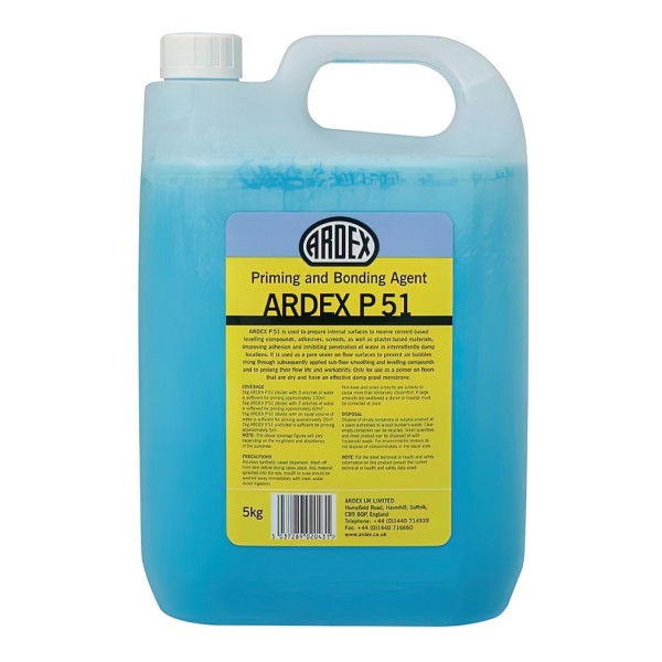 Ardex P51 Water Based Primer 5KG