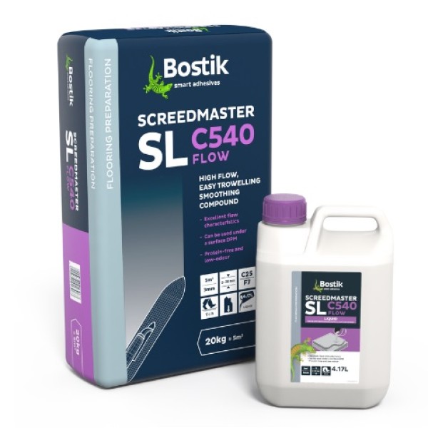 Bostik ScreedMaster SL C540 Flow 2 Part (Powder and Latex) 20kg