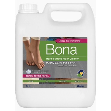 Bona Hard-Surface Floor Cleaner Refill 4L