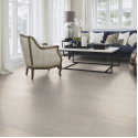 Boen Oak Andante 209 1-Strip Micro Bevel Live Pure Brushed White Pigmented Engineered Wood Flooring 10036252