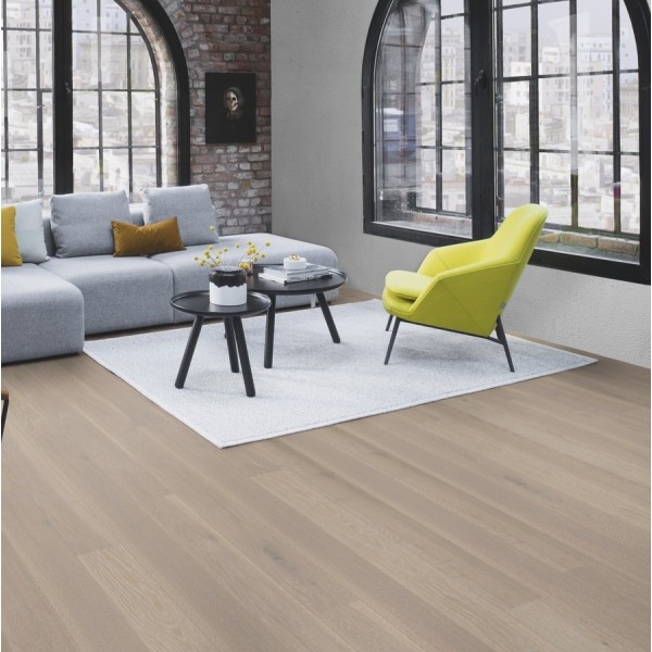 BOEN Oak Grey Harmony 138mm Live Pure Engineered Wood Flooring 10037212