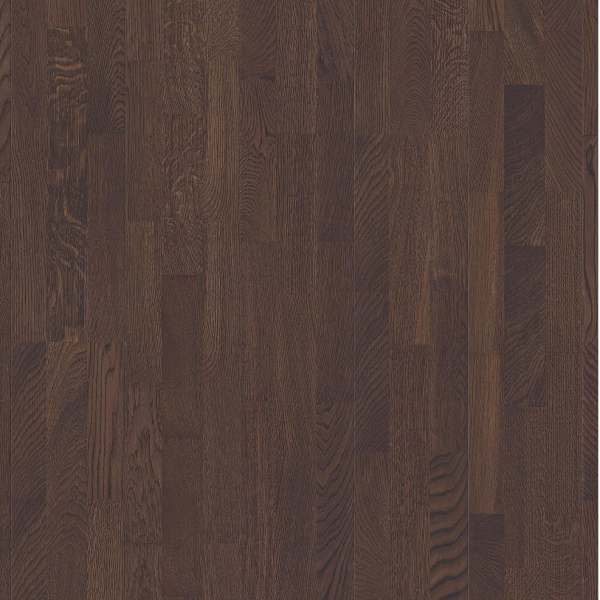 BOEN Oak Brazilian Brown 3-Strip 215mm Live Pure Square Edge Engineered Wood Flooring 10139195