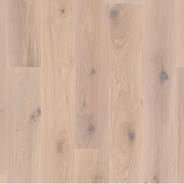BOEN Oak White Nights Vivo 1-Strip 209mm Live Natural Oil Double Brushed Engineered Wood Flooring 10152554
