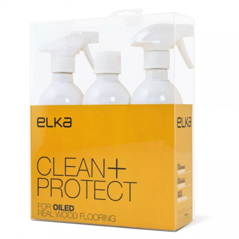 Elka Clean and Protect Kit for Oiled Wood Flooring 