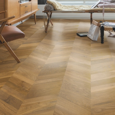 Quick-Step Intenso Traditional Oak Oiled INT3902 Chevron Engineered Wood Flooring