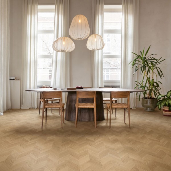 Floorify Chevron Twist Rigid Core Toblerone Click Luxury Vinyl Tile F401