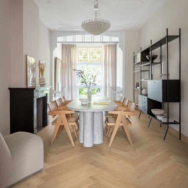 Floorify Herringbone Rigid Core Toro Click Luxury Vinyl Tile F318