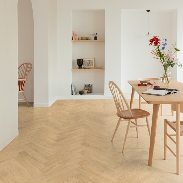 Floorify Herringbone Rigid Core Uni Click Luxury Vinyl Tile F301