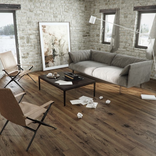 Norske Oak Brekstand Matt Lacquered Engineered Wood Flooring