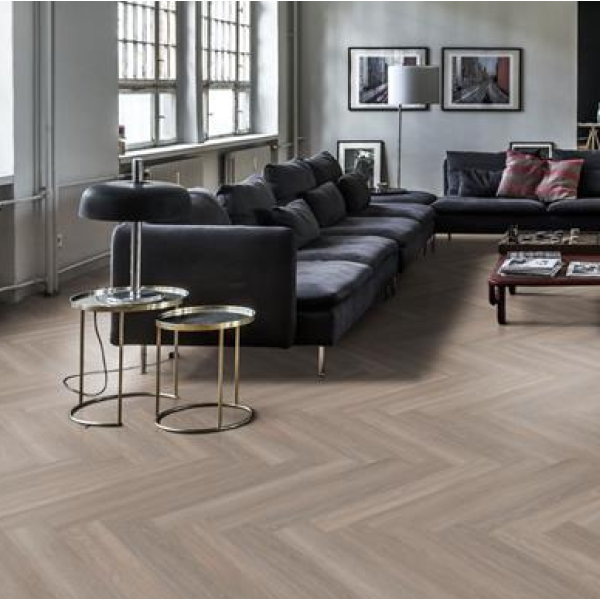 Kahrs Whinfell Herringbone Click Luxury Vinyl Tile Flooring 