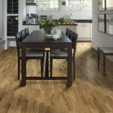 Kahrs Oak Frigiliana 3-Strip Satin Lacquered Engineered Wood Flooring