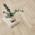 Karndean Knight Tile Dutch Limed Oak Herringbone SM-KP154 Gluedown Luxury Vinyl Tile