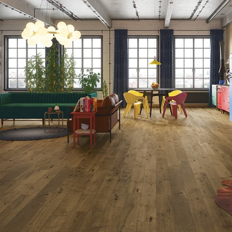 Norske Oak Bergen Matt Lacquered Engineered Wood Flooring