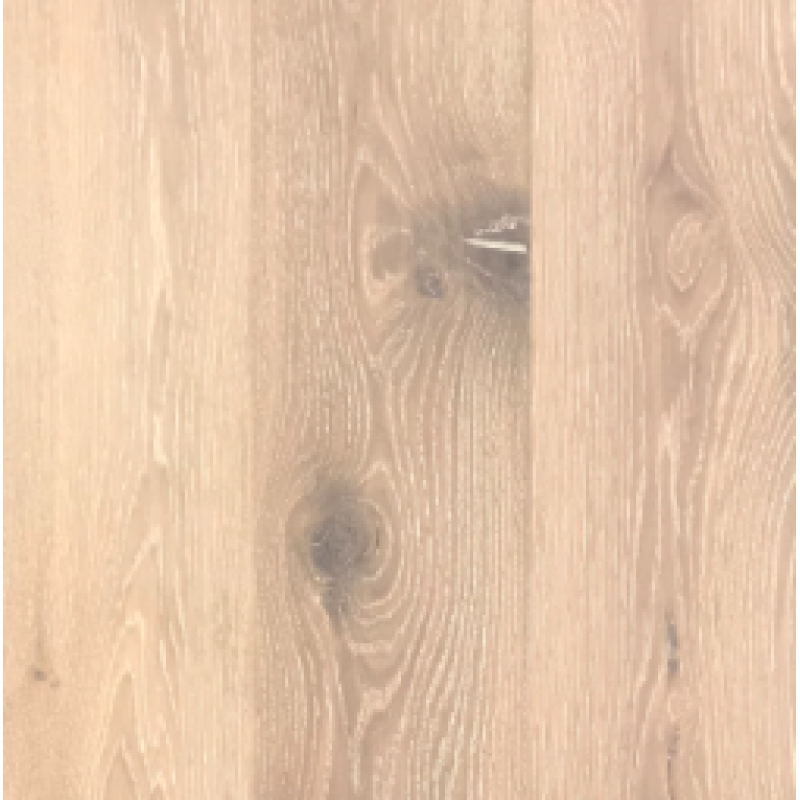 Norske Oak Sophia Brushed and White Matt Lacquered Engineered Wood Flooring          