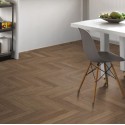 Norske Oak Bourbon Matt Lacquered Engineered Herringbone Flooring