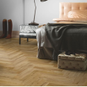 Norske Oak Viennese Matt Lacquered Engineered Herringbone Flooring