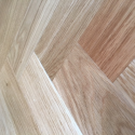OFD Rustic Oak Lacquered Engineered Herringbone Flooring 