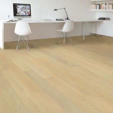 Quick-Step Compact Lily White Oak COM5606 Engineered Wood Flooring  Discontinued Limited Stock 