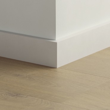 Quick-Step Paintable Waterproof Skirting - Small 2400mm Length 