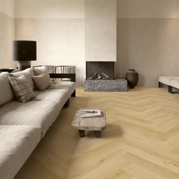 Quick-Step Impressive Design Cardamom Oak IMD8242 Herringbone Laminate 