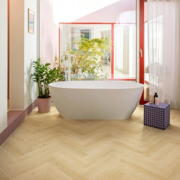 Quick-Step Impressive Design Ginger Oak IMD8246 Herringbone Laminate 