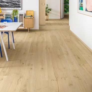 Quick-Step Impressive Cotton Oak Laminate Flooring IM8254