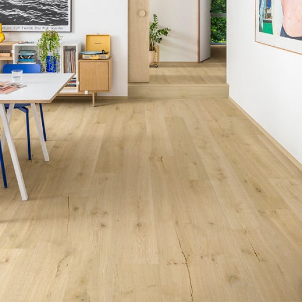 Quick-Step Impressive Cotton Oak Laminate Flooring IM8254