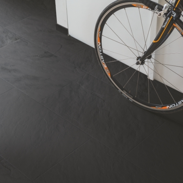 Quick-Step Muse Black Slate Laminate Flooring MUS5492