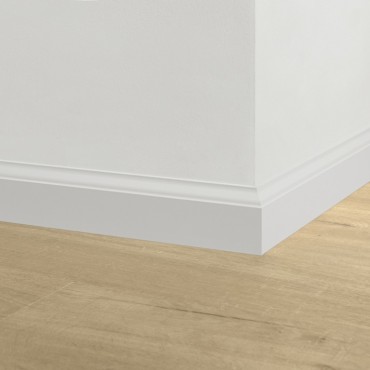 Quick-Step Paintable Ovolo Skirting Board 2400mm Length 
