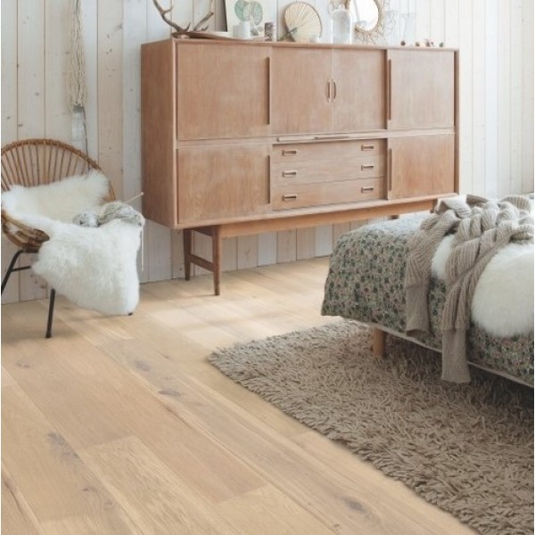Quick-step Palazzo Almond White Oak Oiled PAL3014S Engineered Wood Flooring