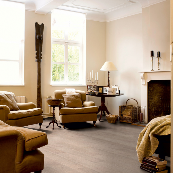 Quick-Step Classic Bleached White Oak Laminate Flooring