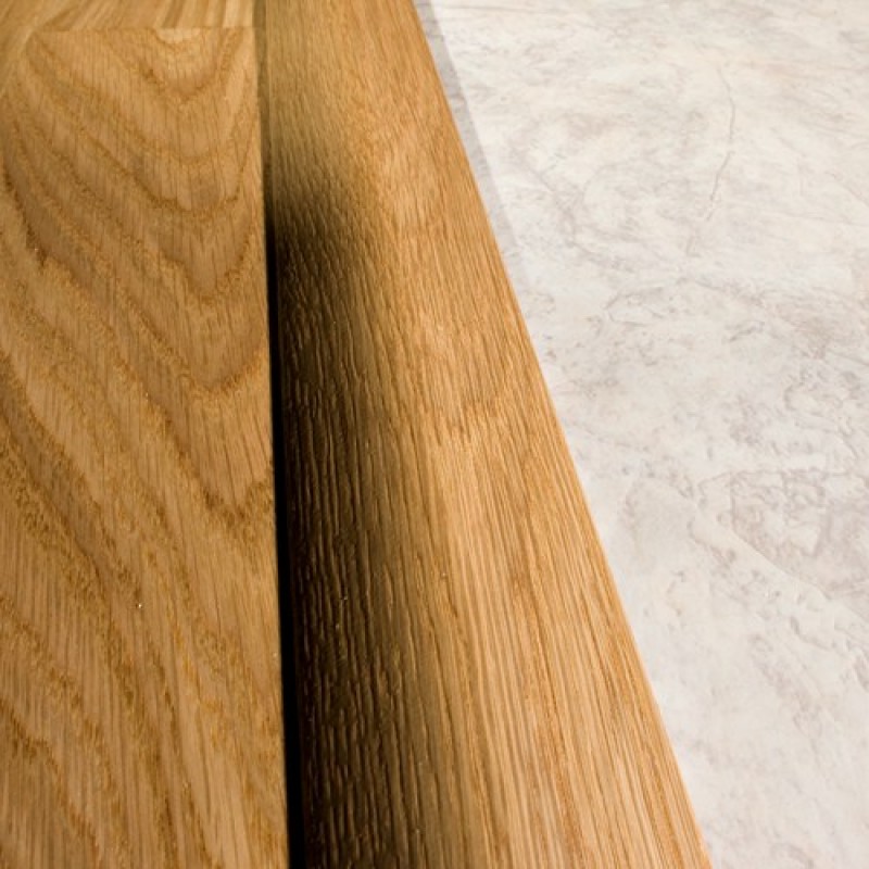 Threshold Reducer Ramp R Section 2400mm L Rebated 15mm To Suit