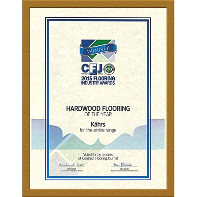Kahrs voted as top wood flooring range by industry leaders