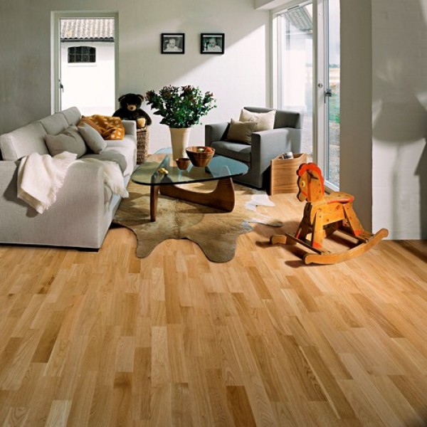 Kahrs Tres Oak Lecco Matt Lacquered Engineered Wood Flooring