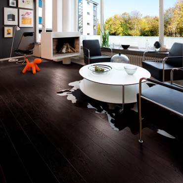Kahrs Oak Nouveau Charcoal Matt Lacquered Engineered Wood Flooring  (Discontinued Limited stock)