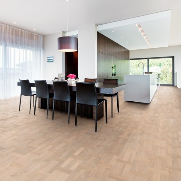 Kahrs European Renaissance Oak Palazzo Bianco Matt Lacquered Engineered Wood Flooring
