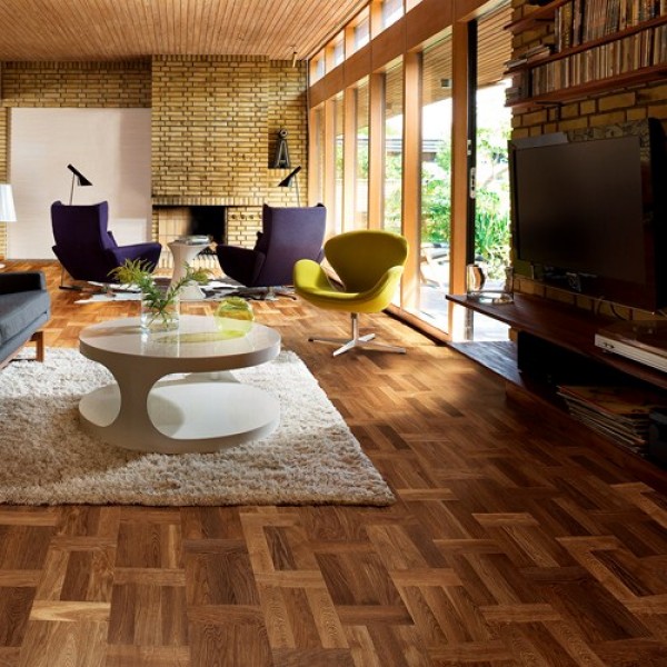 Kahrs European Renaissance Oak Palazzo Fumo Matt Lacquered Engineered Wood Flooring