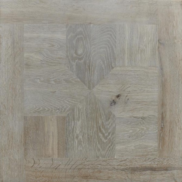 Woodpecker Signature Design Panel Gatcombe Limed Oak Hardwax Oiled Brushed Perimeter Bevel 750x750mm Engineered Wood Flooring