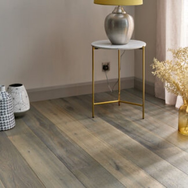 Woodpecker Harlech Stormy Oak Hardwax oiled 190mm Engineered Wood Flooring (D) Limited Stock - Call To Check Stock